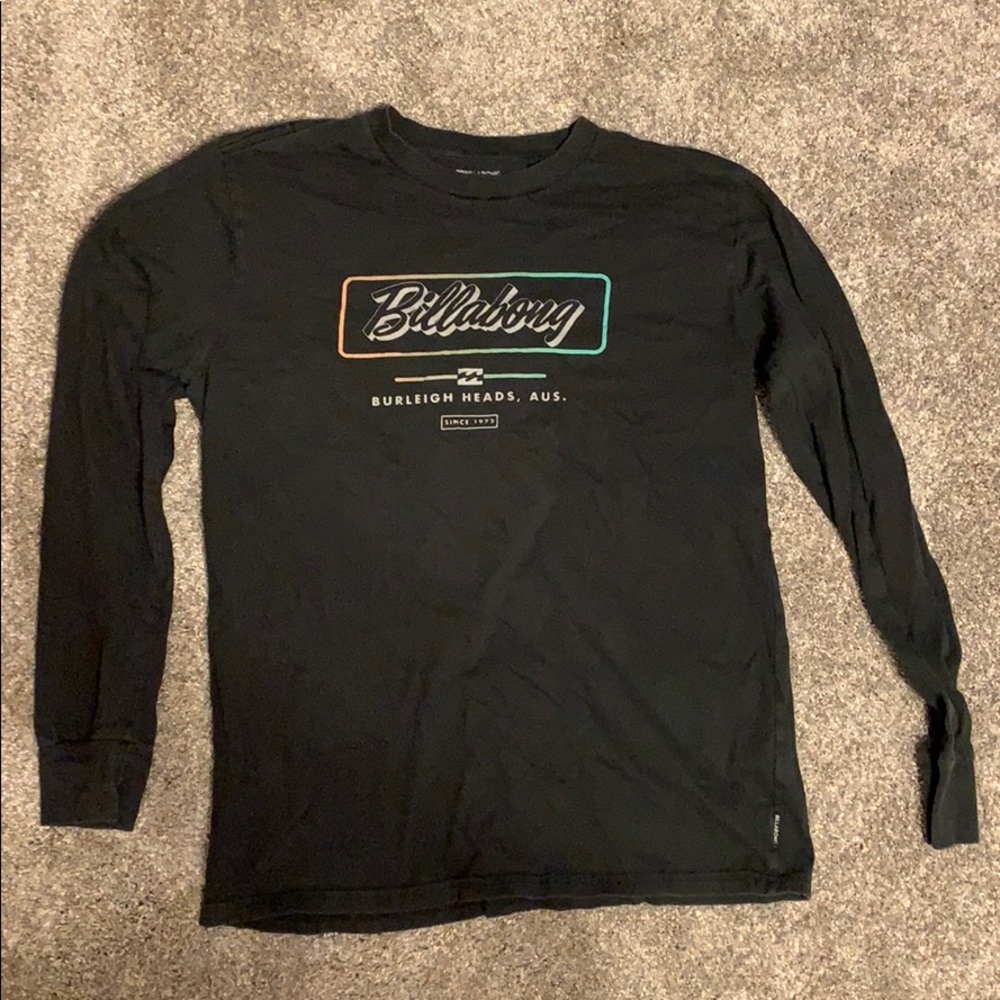 Billabong Gradient Black Long Sleeve Tee